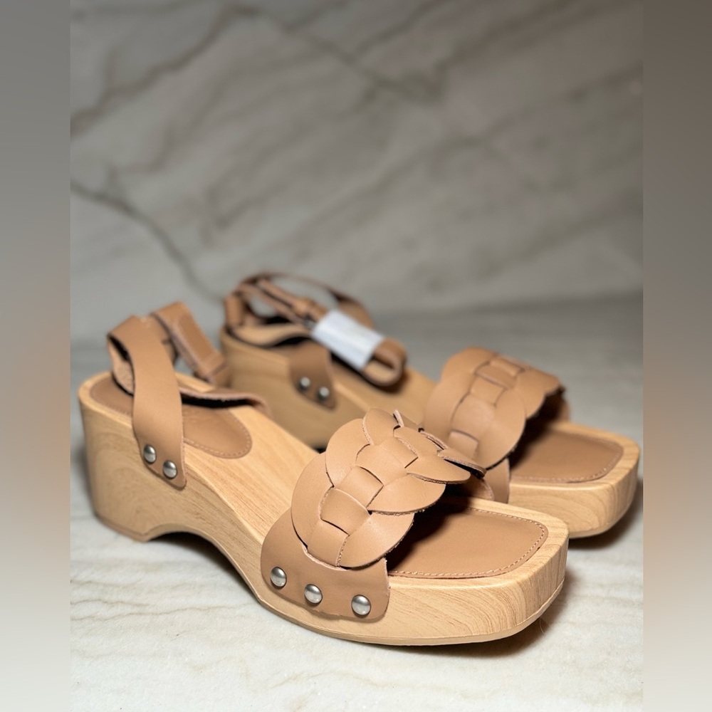 Splendid Barie Platform Sandal Suntan size 10